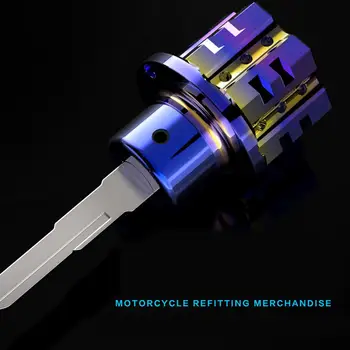 1PC Motociklo Universalus Modifikuotas Klavišą Apima CNC Dekoratyvinis Mygtuką Galvos apdangalą