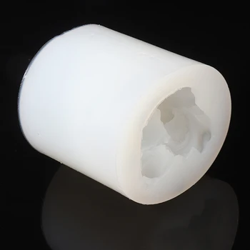 1Pc Naujas 3D Buda Muilo Formų Silikono Žvakių Liejimo Lankstus 