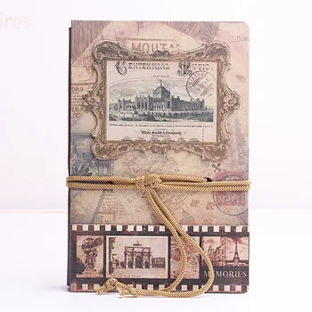 1PC Vintage serijos dienoraštis Studentų užrašų knygelės 97 lakštai Mokyklos raštinės reikmenys Biuro sąsiuvinis Vaikams dovanos reikmenys (ss-1657)