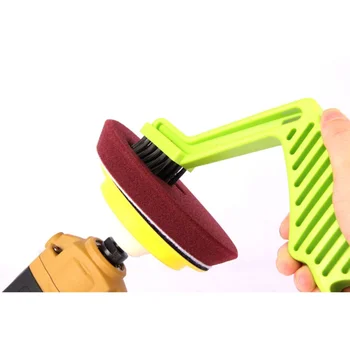 1Pcs 2019 Naujas Šepetys Poliravimo Šluostės Poliruoti sponge diskų valymo šlifavimo vaškas ženklu valymo šepetys