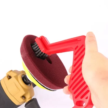 1Pcs 2019 Naujas Šepetys Poliravimo Šluostės Poliruoti sponge diskų valymo šlifavimo vaškas ženklu valymo šepetys