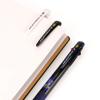 1pcs Japonija Uni Multi-funkcija SXE3-400 Trijų spalvų Pen Jetstream Naftos Pen 0.38/0,5 mm Specialiųjų Studentų Ženklas