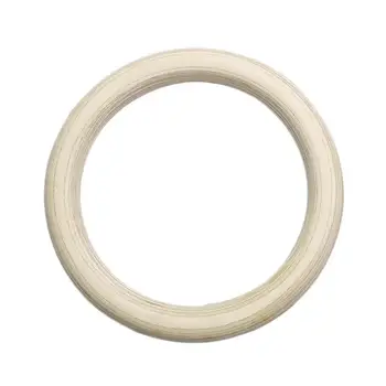 1pcs Mediniai Žiedas 32mm Nešiojamų Crossfit Gimnastikos Žiedai Peties Koncentracija Namų Fitneso Mokymo Įranga