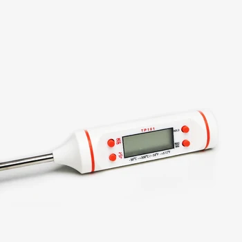 1pcs virtuvės naftos termometras barbekiu kepimo temperatūros matavimo elektroninė maisto adata termometras be baterijos