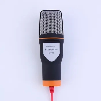 1Set 3,5 mm Garso Profesinės Kondensatoriaus Mikrofonas, Garso Įrašymo Studija Shock Mount Karšto visame Pasaulyje
