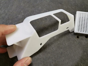 1Set CAPO JKMAX Variklio Dangtis Kit, 3D Spausdinimas Vandens Bakas Linijinės Modeliavimas Blyksnius Arch Varantys Antakių Lukštais, RC Automobilių Modifikuotas