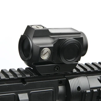 1X20 3MOA Reflex Akyse Mini Red Dot 20mm Saulės Pannel Galia Optika taikymo Sritis Sniper Striukės, Oro Šautuvas Tvirtos Struktūros Parallex