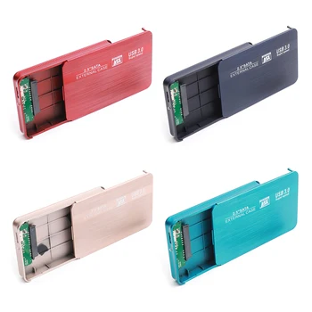 2.5 HDD SSD Atveju SATA III USB 3.0 Šlifuoto Paviršiaus Kietąjį Diską Aptvarą kompiuteriu Kompiuterio Darbalaukio Accessaries Prekes