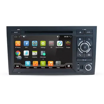 2 Din Automobilio Radijo Android 10.0 Audi A4 Automobilių Stereo GPS Navigacijos, DVD / CD Diską BT SWC RDS Carplay DAB AUX Camera