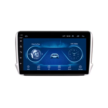 2 Din Automobilio Radijo Peugeot 2008 208 Multimedia sistema 2012 - 2018 GPS Navigacija, Head unit 