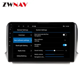 2 din jutiklinis ekranas Android 10.0 Automobilio Multimedijos grotuvo Peugeot 2008 208 2011-2019 vaizdo garso radijas stereo GPS navi galvos vienetas