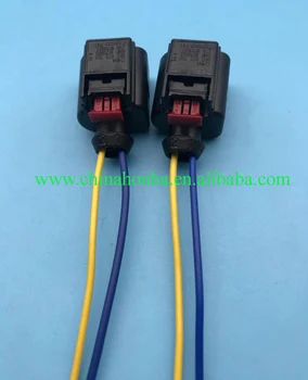 2-pin automobilių elektros jungtis sėdynės reguliavimo kaištis su galiuku 8K0973702 forA3 A6 A8