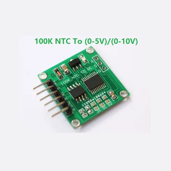 2 Vienetai 100K NTC 0-5V 10V Konverteris -20 iki +150 Cel. NTC Thermistor Įtampa Linijinio Signalo Konvertavimo Kondicionierius Modulis