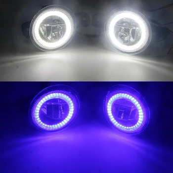 2 vnt LED Angel Eye Priešrūkinis Žibintas Automobilio Bamperio Priešrūkinis Žibintas DRL Šviesos važiavimui Dieną 12V Optikos Opel Movano B 2010-m.