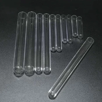 200pcs/daug Plastikiniai mėgintuvėliai Skersmuo 12mm 13mm 15mm 20mm dėl rūšių Laboratoriniai Tyrimai