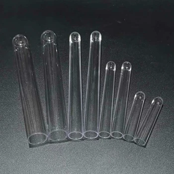 200pcs/daug Plastikiniai mėgintuvėliai Skersmuo 12mm 13mm 15mm 20mm dėl rūšių Laboratoriniai Tyrimai