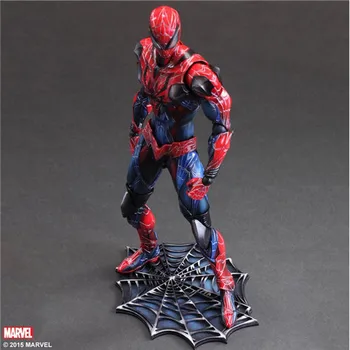 2017 Žaisti Menų 28cm Marvel Spiderman Super Hero Spider Man Homecoming Keršytojas PVC Veiksmų Skaičius, Žaislai