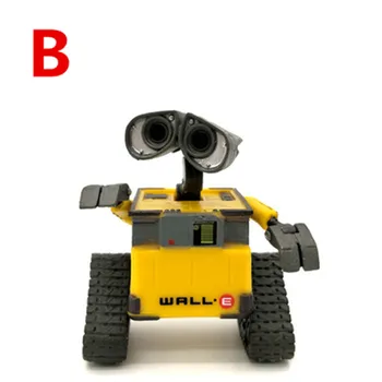 2018 Naują atvykimo Wall-E Robotas Wall-E & EVE PVC Veiksmų Skaičius, Surinkimo Modelį, Žaislai, Lėlės, SU dėžute