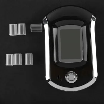 2018 Profesinės Alkoholio Testeris-LCD Ekranas Skaitmeninis Alkoholio Detektorius Didelio Jautrumo Automobilių Stiliaus karšto
