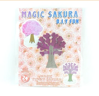 2019 9Hx8Wcm Dirbtinis Popieriaus Sakura Medžių Magija Augančių Medžių Japonija Darbalaukio Cherry Blossom Edukacijos Kūdikiams, Vaikams, Žaislai Vaikams