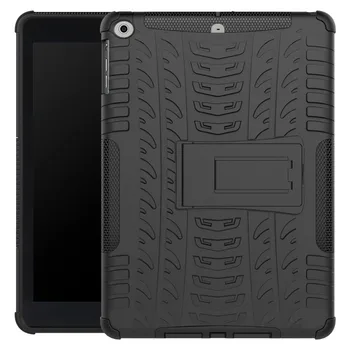 2019 Case For iPad 9.7 colių 2017 2018 Naujas modelis A1822 A1823 A1893, ZVRUA Vaikai Saugus, atsparus smūgiams Šarvai Minkšto Silikono+Hard Cover