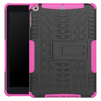 2019 Case For iPad 9.7 colių 2017 2018 Naujas modelis A1822 A1823 A1893, ZVRUA Vaikai Saugus, atsparus smūgiams Šarvai Minkšto Silikono+Hard Cover