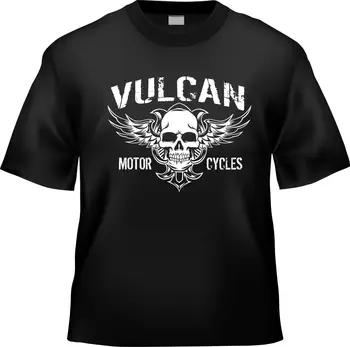 2019 Juokinga Motociklo Vulcan Nomad Voyager Black T-Shirt Unisex Tee
