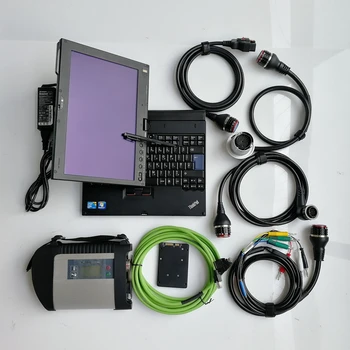 2019 Mb Star C4 SD Compact 5 Auto Diagnostikos Įrankiai su V12/2020 programinės įrangos X/Vediamo/DTS/EPC/WIS į SSD/HDD ir Nešiojamas X200T 4G