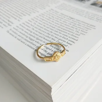 2019 nauja 925 sterlingas sidabro ažūrinės figūrinių žiedai laišką baby moon-star-shield paprastos konstrukcijos laukinių žiedų moterų mados juvelyrika dovana