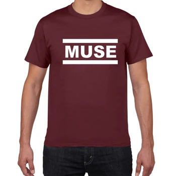 2019 naujas Muse t shirts Menstreet dėvėti marškinėlius vyrų Vasaros Medvilnės marškinėliai Topai Roko grupe T-Marškinėliai vyrams, drabužiai Nemokamas Pristatymas