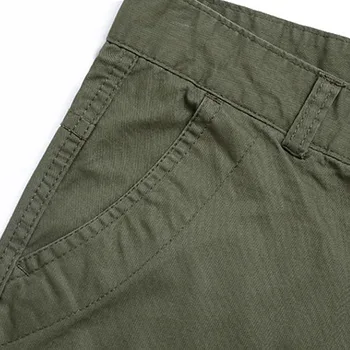 2019 Naujas Vyrų Krovinių Kelnės armijos žalioji didelis kišenės apdailos vyriškos Laisvalaikio kelnės lengva plauti vyrų rudens kariuomenės kelnės plius dydis 40