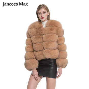2019 Naują Atvykimo Moterų, Prabangos Nekilnojamojo Fox Fur Coat Žiemos Saga Kailio Striukė Aukščiausios Kokybės Viršutinių Drabužių Siuvimas S1797