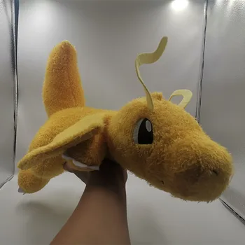2019 naujų Anime Žaidimai Pokemon serijos naujų 42CM Dragonite pliušinis žaislas Swire šarvai kimštiniai žaislai, gimtadienio dovana vaikams.