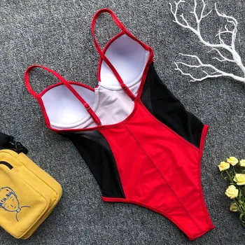2019 Underwire Push Up vientisi maudymosi kostiumėliai Moterims Kratinys Backless Akių maudymosi kostiumėlį Aukštos Sumažinti Kojų Maudymosi Kostiumą Plaukti Dėvėti Paplūdimyje