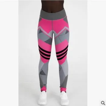 2020 3D Spausdinimo Sporto Legging Moterų Elastinga Fitneso Antblauzdžiai Sexy Aukšto juosmens antblauzdžiai Salėse Kelnes Treniruotės Lady Antblauzdžiai Gotikos