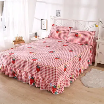 2020 lovos užvalkalai Naujų Namų tekstilė: patalynė prabangių Gėlių Lova Nustatyti 3pcs mergaitės dovana, karalius, karalienė dydis