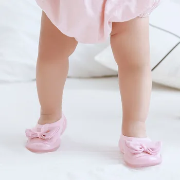 2020 M. Nauja Baby Girl Bamblys Batai, Kojinės Neslidžios Grindų Kojinės Batai Kūdikiui Animacinių Filmų Lėlės Minkštas Guminis Padas Batų Berniuko, Batai, Kojinės