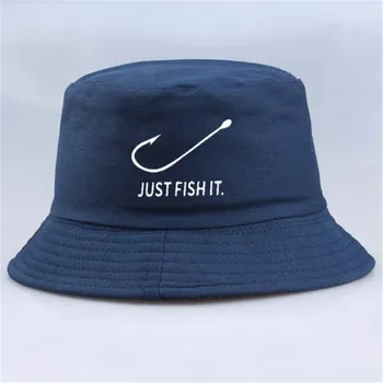 2020 m. vien Tik Žuvies Juokinga Spausdinti Kibirą, Skrybėlės Vasarinės Aukštos kokybės žvejo kepurės Moterims, Vyrams, žvejys skrybėlę Snapback Skrybėlės