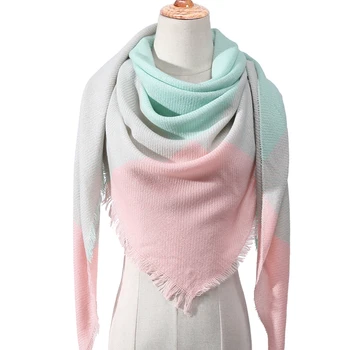 2020 moterų skara skara žiemos kašmyro šalikai, ponia, skaros bandana kaklo šilti megztiniai Trikampis Tvarstis foulard echarpe femme apsiaustas