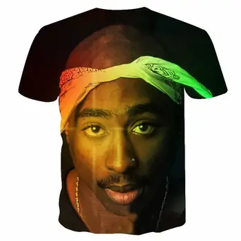 2020 naujas hot vyrus/moteris/mergaitė/berniukas mados T-shirt 3D spausdinimo tuge gyvenimo tupac 2pac hip-hop marškinėliai tee marškinėliai vasaros viršūnes plius dydis