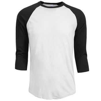 2020 Naujas Mados Marškinėliai Vyrams Projektavimo O-Kaklo marškinėliai vyriški Laisvalaikio Medvilnės 3/4 Rankovėmis Marškinėlius Karšto Pardavimo Raglan Džersis Marškinėliai Vyras