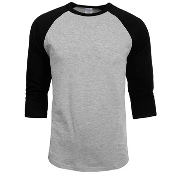 2020 Naujas Mados Marškinėliai Vyrams Projektavimo O-Kaklo marškinėliai vyriški Laisvalaikio Medvilnės 3/4 Rankovėmis Marškinėlius Karšto Pardavimo Raglan Džersis Marškinėliai Vyras