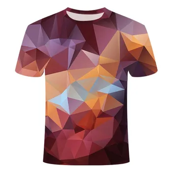 2020 naujas modelis vertigo 3D spausdinimo vyriški t-shirt vasaros mados trumparankoviai 3D apvalios kaklo top marškinėliai tendencija vyriški t-shirt