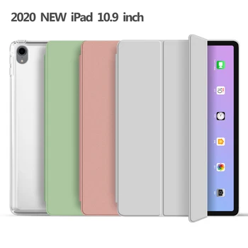 2020 NAUJAS Smart Case for iPad 4 Oro 10.9 colių Transaprent Bumper Case for iPad mini 4 5 oro 1 2 3 4 pro 10.5 11 12.9 10.2 Atveju
