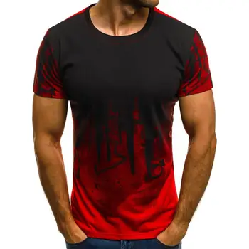 2020 naujas vyrų mados, sporto, sveikatingumo kamufliažas trumparankoviai marškinėliai vasaros asmenybės spausdinimo T-shirt vyrai