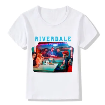 2020 Naują Atvykimo Riverdale Dizaino Mados Vaikų Marškinėliai Vaikams Laisvalaikio Drabužiai Berniukams, Mergaitėms, Stalviršiai, Kietas Tees Už Bamblys,ooo5158