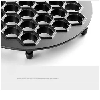 2020 Naujų Aliuminio Lydinio Medžiaga Kukulis Pelėsių Įrankiai Koldūnai Maker 37 Skylių Jiaozi Kepimo Formų, Pyragai, Bandelės, Virtuvės Reikmenys