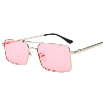 2020 saldainiai-spalvoto metalo akiniai nuo saulės moterims lauke tendencija akiniai nuo saulės vyrams paprasto akinius Galima naudoti kaip rėmelį keisti objektyvų