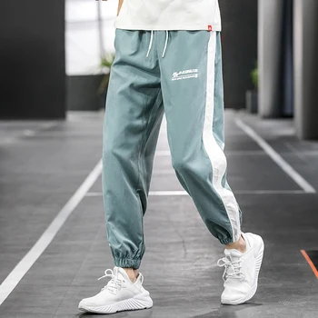 2020 Vyrų Haremas Kelnės Streetwear Raišteliu Hip-Hop Kulkšnies Ilgio Kelnės Harajuku Sweatpants