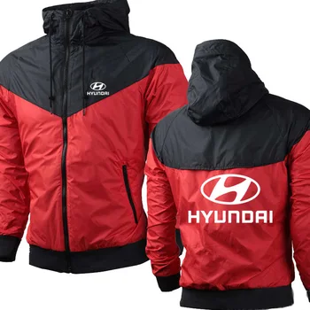 2020NEW Vyrų hoodie, skirta Hyundai Automobilių Logotipas Spausdinti Atsitiktinis aukštos kokybės Megztiniai su Gobtuvu, užtrauktukas Hoodies Vyras Drabužiai